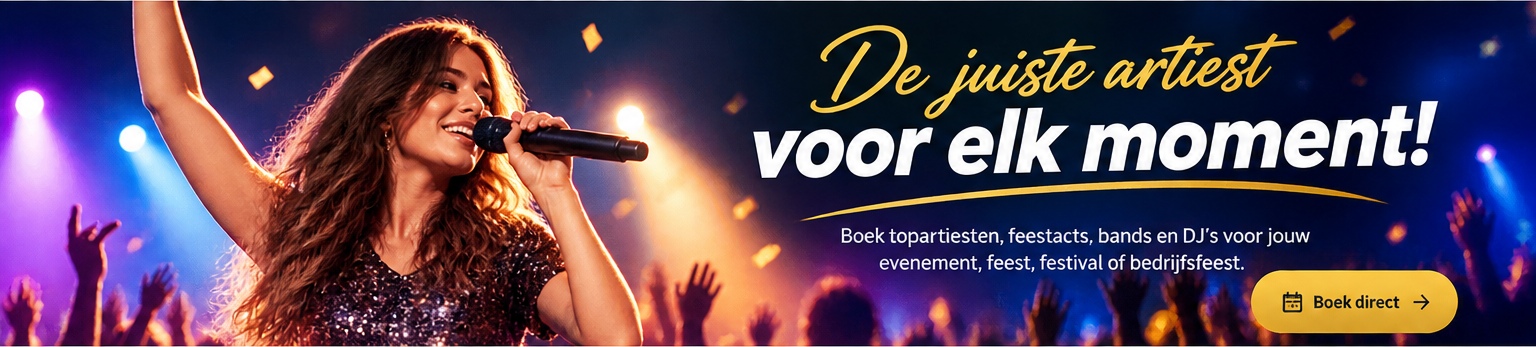 De juiste artiest voor elk moment